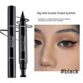 Big Eye Thick Black Double-headed Seal Liquid Eyeliner