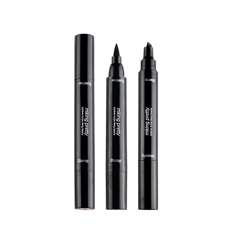 Big Eye Thick Black Double-headed Seal Liquid Eyeliner