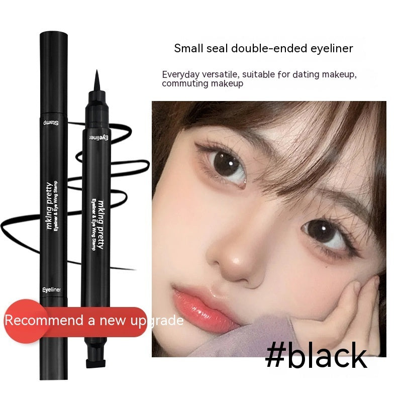 Big Eye Thick Black Double-headed Seal Liquid Eyeliner
