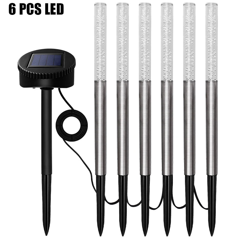 Solar Garden Lights Outdoor Set