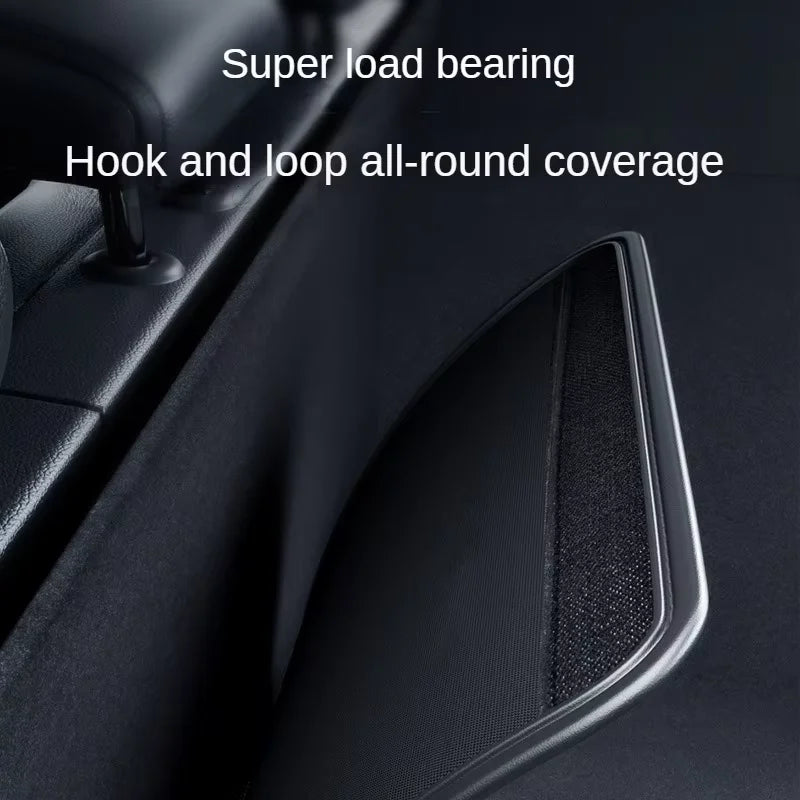 PU Leather Foldable Car Trunk Organizer – Multi‑Function Storage Bag  Rear Seat Hanging