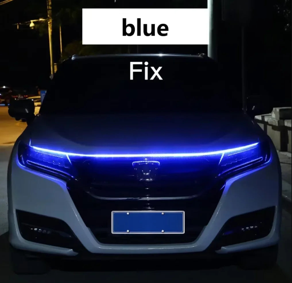 LED Car Hood Light Strip – 12V Ambient DRL Decorative Light