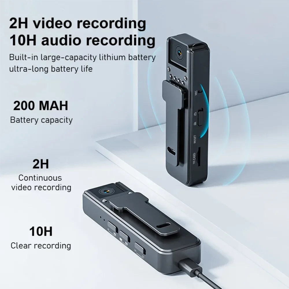 A8 HD 1080P Mini Camera Portable Small Digital Video IP Camera Recorder Cam Infrared Night Vision  Miniature Camcorder
