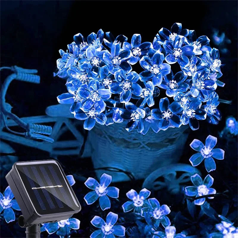 Solar LED Flower Lights – Waterproof Garden Decorative Lights for Outdoor Yard & Pathway