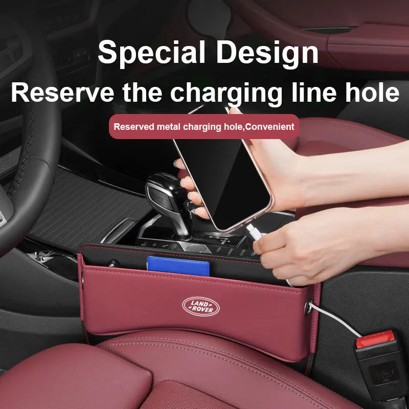 Car Seat Gap Filler Storage Box – Universal Car Organizer Pocket