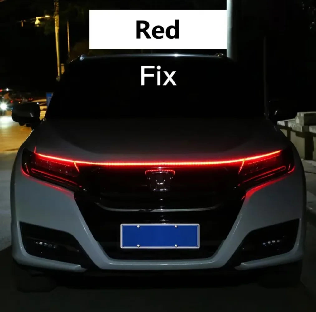 LED Car Hood Light Strip – 12V Ambient DRL Decorative Light