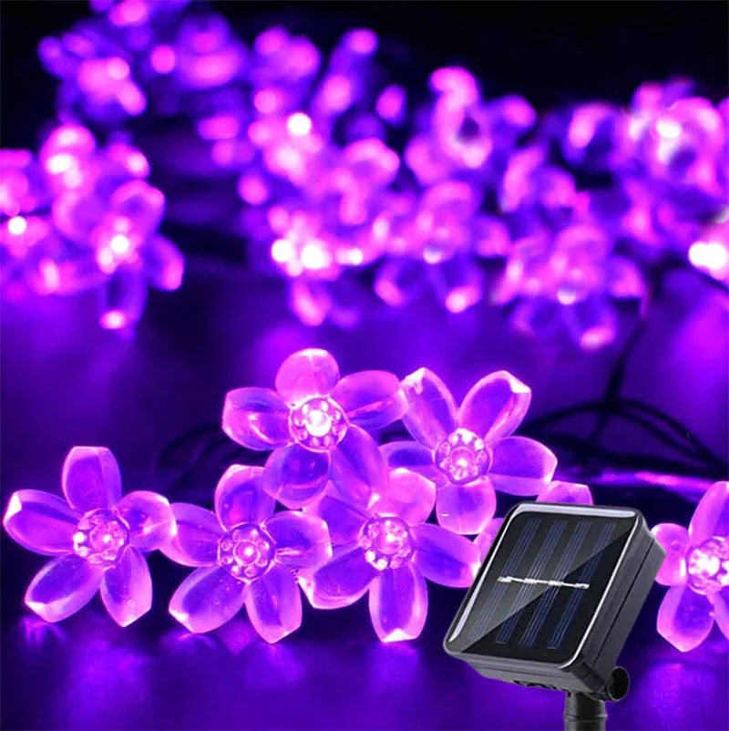 Solar LED Flower Lights – Waterproof Garden Decorative Lights for Outdoor Yard & Pathway