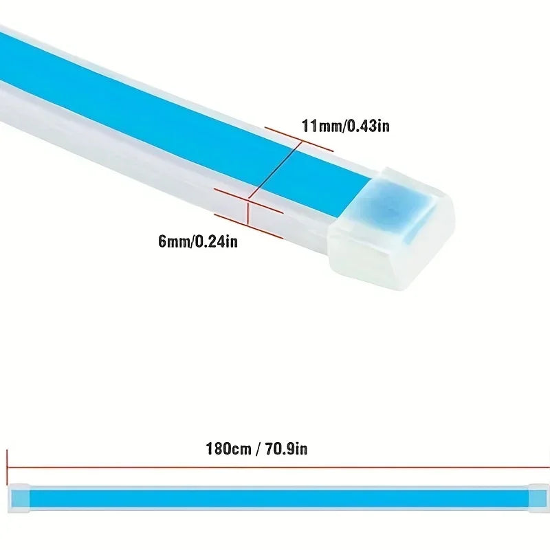 LED Car Hood Light Strip – 12V Ambient DRL Decorative Light
