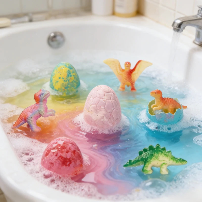 Magic Surprise Bath Bomb for Kids – Hidden Toy Inside