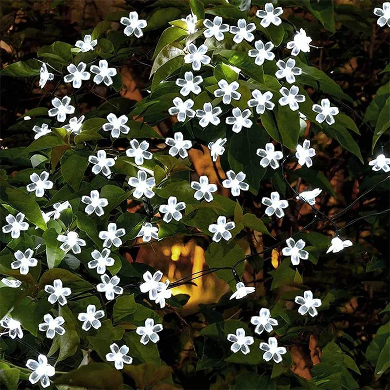 Solar LED Flower Lights – Waterproof Garden Decorative Lights for Outdoor Yard & Pathway