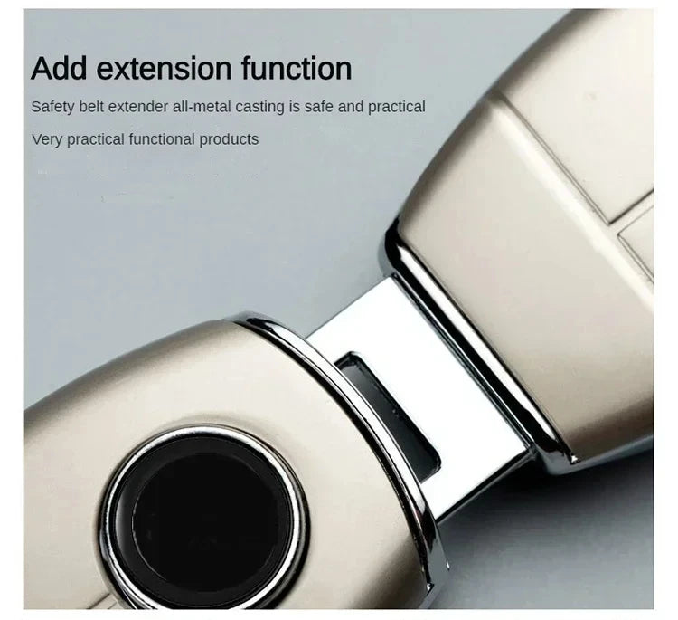 1pcs Car Seat Belt Clip Extender Safety Seat Belt Lock Buckle Plug Thick Insert Socket Car Safety Belt Cover Seat Belt Buckle