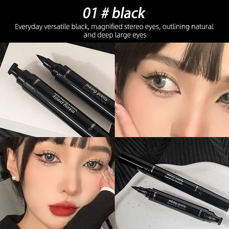 Big Eye Thick Black Double-headed Seal Liquid Eyeliner