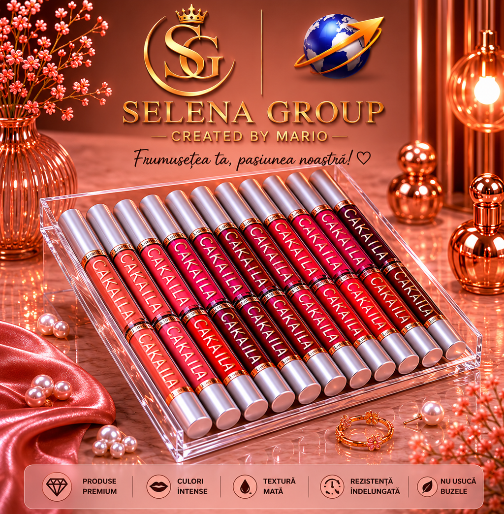 Selena Group Velvet Matte Lip Collection – Fruity Flavor Edition