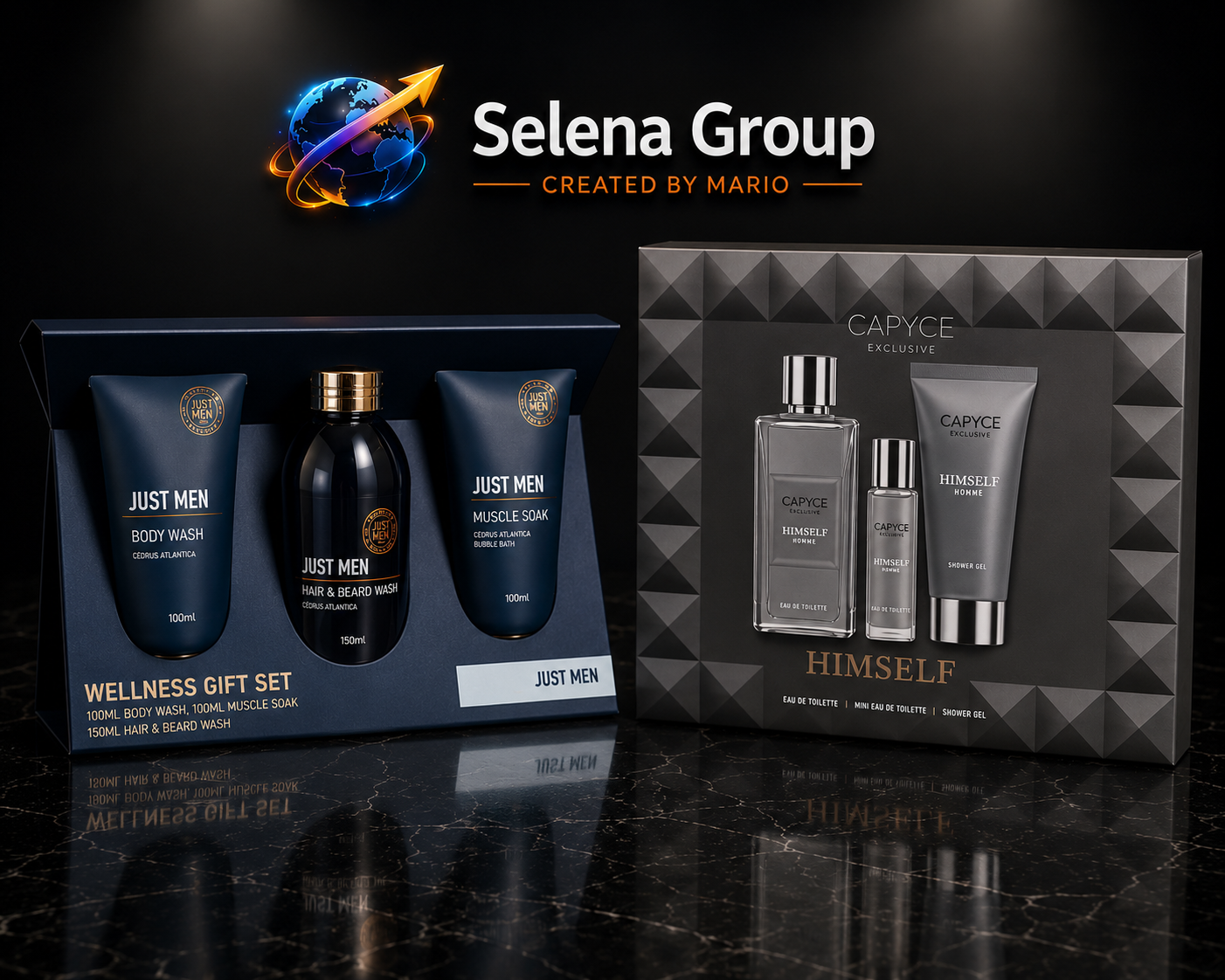 Oferta 1+1 Gratuit – Seturi Cadou Premium
🎁 Cumperi 1, Primești 1 GRATIS!
🔥 Double Men Gift Set Deal – 1+1 Free
🖤 Seturi Premium Bărbați – Promoție 1+1