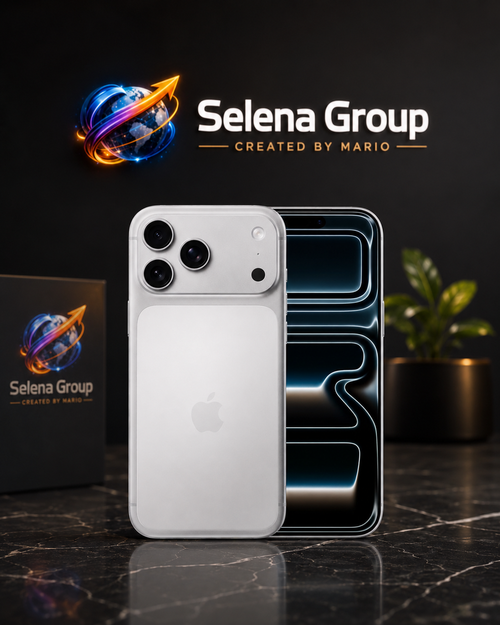 Apple iPhone 17 Pro Max 256GB –1TB Silver Titanium | Pro Camera System | Long Battery Life
