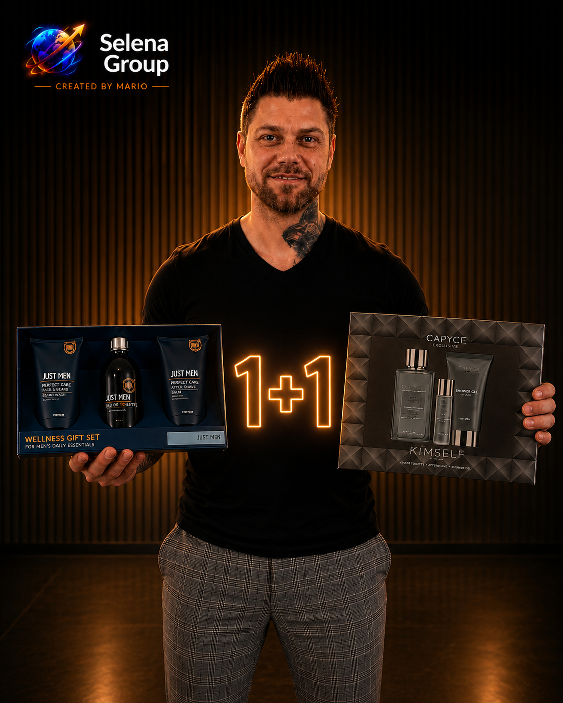 Oferta 1+1 Gratuit – Seturi Cadou Premium
🎁 Cumperi 1, Primești 1 GRATIS!
🔥 Double Men Gift Set Deal – 1+1 Free
🖤 Seturi Premium Bărbați – Promoție 1+1