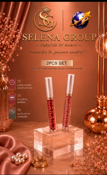 Selena Group Velvet Matte Lip Collection – Fruity Flavor Edition